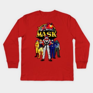 Mask Kids Long Sleeve T-Shirt